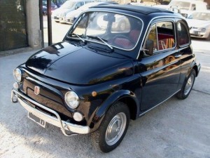 fiat 500 matrimonio ischia