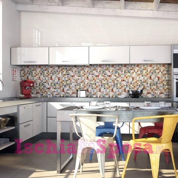 frontale cucina moderno pop art